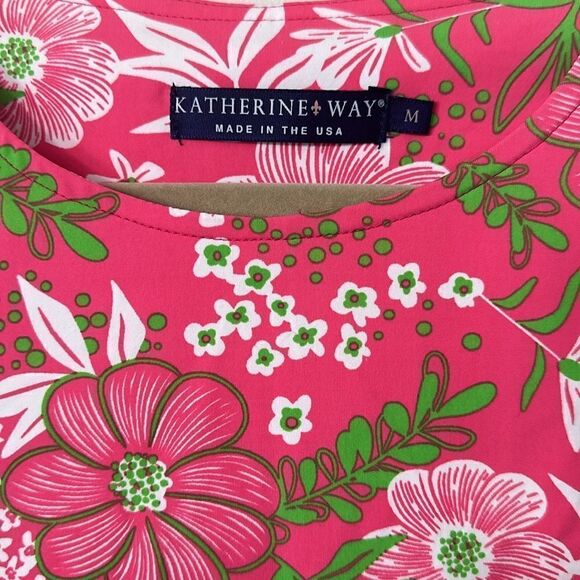 Katherine Way Floral Golf Dress M - Picture 5 of 6